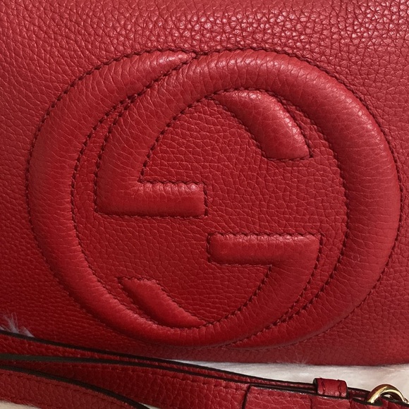Authentic Pre Loved Gucci Soho Disco Red - Picture 4 of 17